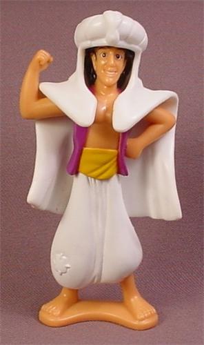 Disney 2004 McDonalds Aladdin Figure With Removable Cloak, 4 Inches