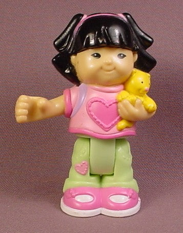 Fisher Price Little People 2008 Sonya Lee Asian Girl With Jointed L