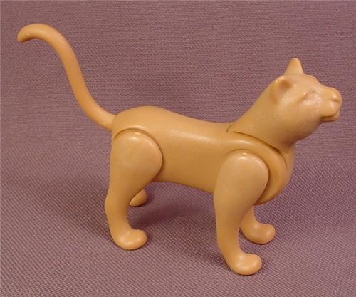 Playmobil Beige Puma Cougar, Mountain Lion, Animal Figure