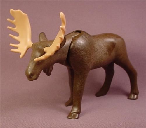 Playmobil Dark Brown Moose Animal Figure