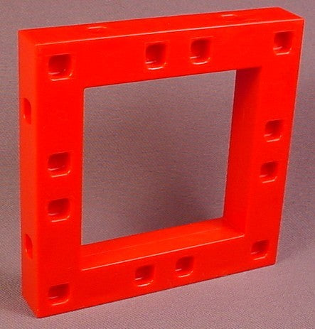 Playmobil Red System X Base Plate With An Open Center
