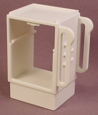 Playmobil White Hospital Bedside Cabinet With Slide For Drawer & No