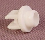 Playmobil White System X Clip With Knob, 3063 3240 3243 3941 4251