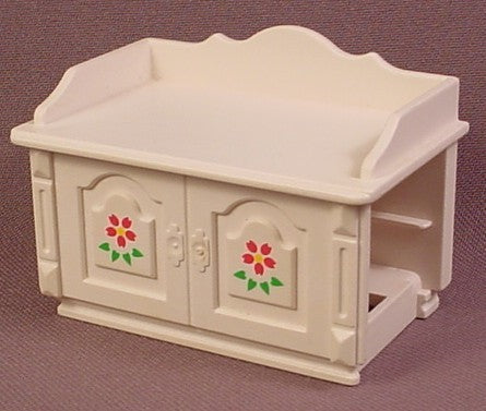 Playmobil White Victorian Change Table With Flower Design