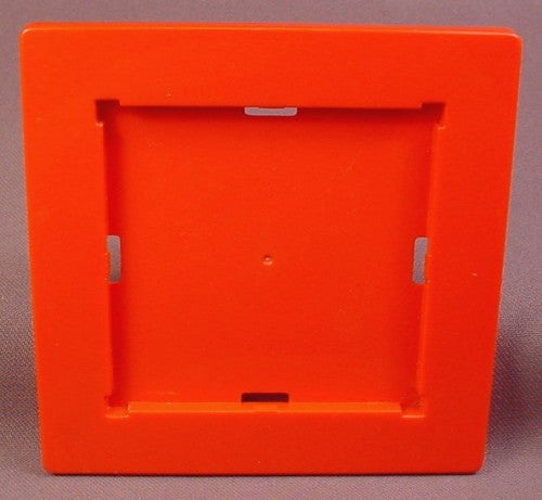 Playmobil Red Floor or Base For Playhouse, 4 1/4 Inches Square