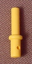 Playmobil Light Orange Or Yellow Pin Or Peg With Center Ring Stop