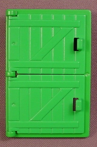 Playmobil Green Dutch Double Door With The Frame