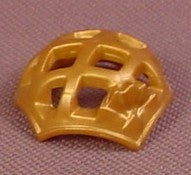 Playmobil Gold Lattice Woven Headdress, Mesh Hat, 3022 3285 3938