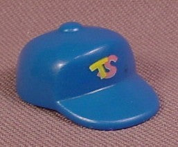 Playmobil Blue Squared Baseball Style Cap Or Hat With TS Logo, 3708