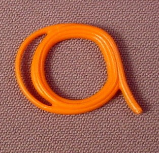 Playmobil Orange Rolled Up Coil Of Rope Or Whip, Coiled Up, 3036
