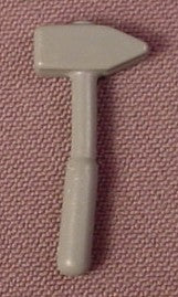 Playmobil Gray Small Sledge Hammer, Mechanic's Tool