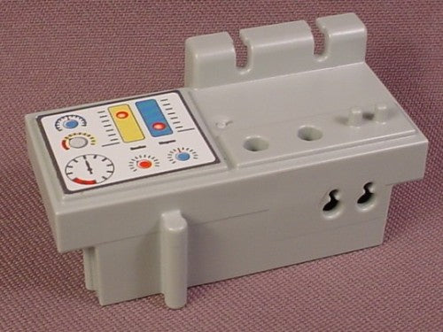 Playmobil Gray Medical Monitor That Slides Into A Wall Section