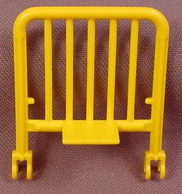 Playmobil Yellow Baby Crib End With Tubular Bars & Slots