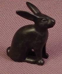 Playmobil Black Large Rabbit In Sitting Pose, 4491 5252