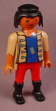 Playmobil Adult Male Pirate Figure With Dark Skin Tone