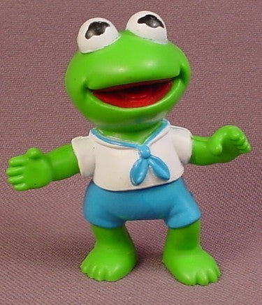 Muppets Baby Kermit The Frog PVC Figure With Arms Spread