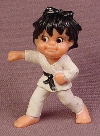 Sports Billy Karate Athlete Boy PVC Figure, 2 1/4 Inches Tall, Lil