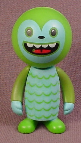 Gonks PVC Figure With Rubber Ball Head So It Can Be Bounced. 3 Inch