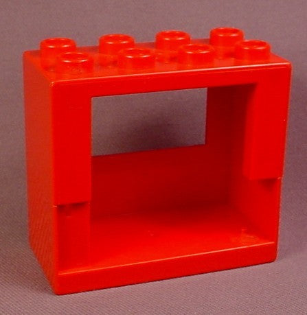 Lego Duplo X978 Red 2X4X3 Door Frame For Half Door, Trains