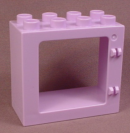 Lego Duplo 61649 Light Lilac Or Lavender Purple 2X4X3 Door Or Windo