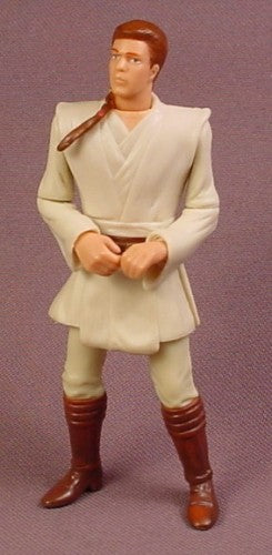 Star Wars 1998 Obi-Wan Kenobi Jedi Duel Action Figure, 3 7/8 Inches