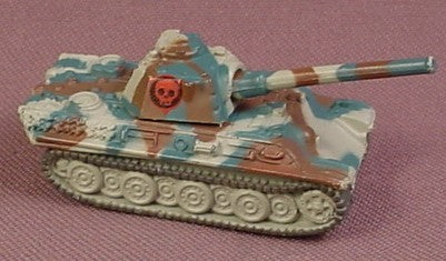 Micro Machines 1994 Military Panther Tank, Blue Brown & Gray Camo