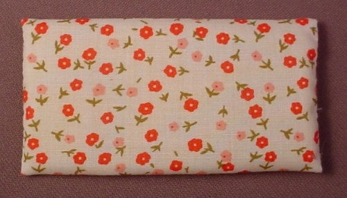 Calico Critters Single Bed Mattress With Pink Flowers, 3 1/2 Inches