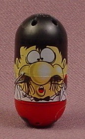 Mighty Beanz Series 2, #127 Hairy Nose Bean, 2010 Moose