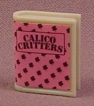 Calico Critters Pink Book, From Living Room Accessories Set #CC2564