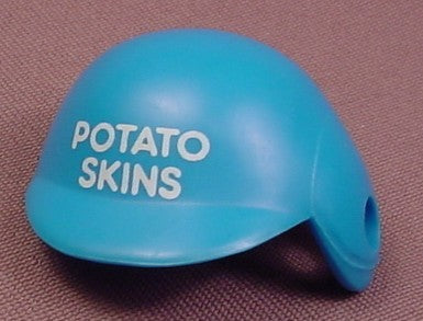 Potato Head Kids Blue Baseball Helmet For Slugger, 1986 Playskool,
