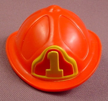Potato Head Kids Red Fireman's Hat For Sparky Firefighter, 1986 Pla