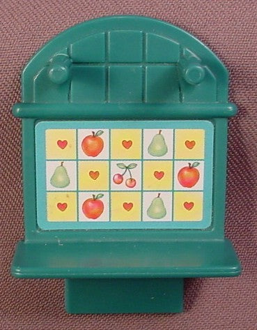 Fisher Price Loving Family Dollhouse Dark Green 2 Peg Kitchen Wall