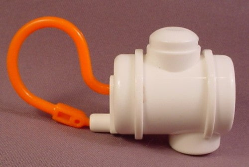 Fisher Price Flip Track White Fuel Tank Cargo With Orange Hose, Fli