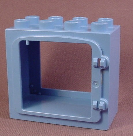 Lego Duplo 2332 Light Blue Door Frame 2X4X3 With Raised Rim, Bob Th