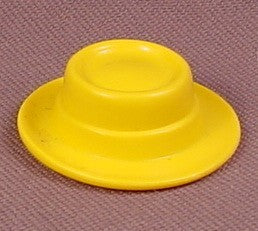 Playmobil Yellow Hat Wide Brim Recessed Round Crown 3716 9990A 3134