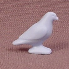 Playmobil Light Blue Dove Or Pigeon With Wings Folded, Bird