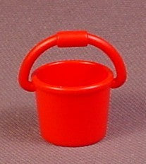 Playmobil Red Pail Bucket With Folding Handle 4187 4468 4082 4318
