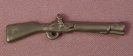 Playmobil Dark Gray Flintlock Musket Rifle Weapon
