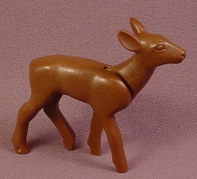 Playmobil Dark Brown Adult Female Deer Doe Animal Figure