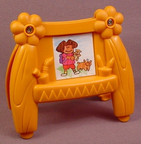 Dora The Explorer Talking Dollhouse Brown Easel Playset Accessory,