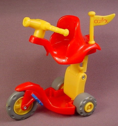 Caillou Expanding Fire Engine Trike Tricycle Vehicle, 5 Inches Tall
