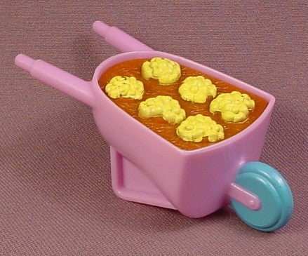 Dora The Explorer Talking Dollhouse Purple Wheelbarrow Accessory, 3