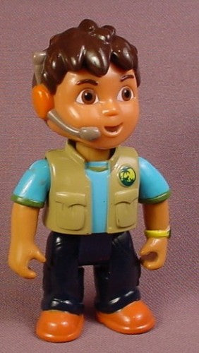 Dora The Explorer Go Diego PVC Action Figure Doll With Headset Micr