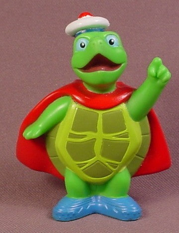 Wonder Pets Tuck Turtle PVC Figure, 3 Inches Tall, 2007 Mattel, Fig