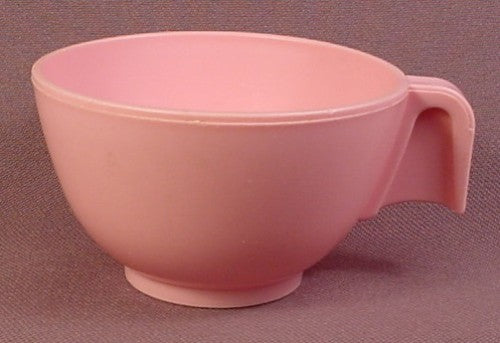 Fisher Price Pink Coffee Or Tea Mug Cup With Handle, Fun With Food