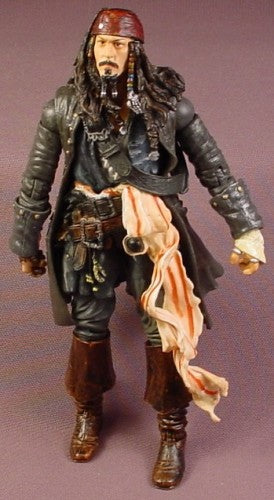 Disney Pirates Of The Caribbean Captain jack Sparrow Action Figure,
