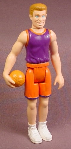 Basketball Player Action Figure, 6 1/4 Inches Tall, Hasbro, Bends A