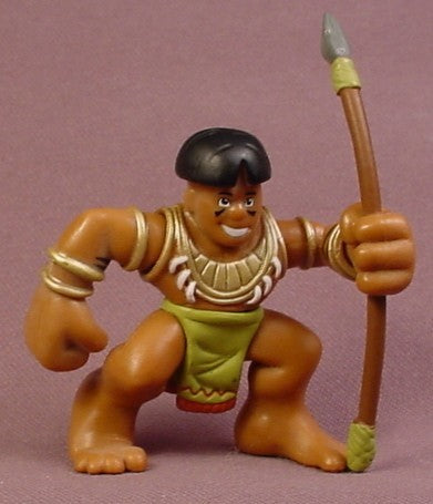 Indiana Jones Adventure Heroes Tribal Warrior PVC Action Figure, 2